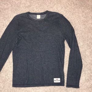 MENS Hollister navy long sleeve Medium
